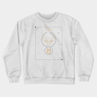 Taurus | Astrology Zodiac Sign Design Crewneck Sweatshirt